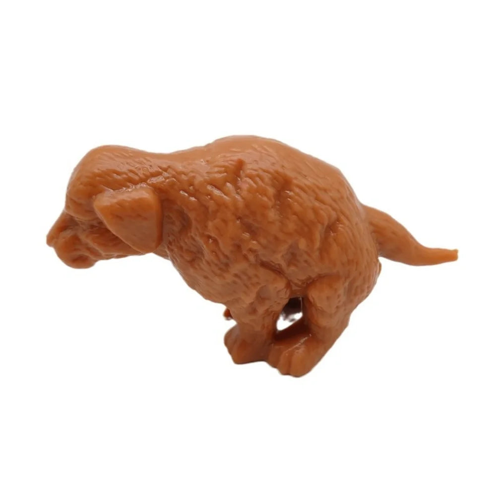 Funny Puppy Poop Toothpaste Dispenser Cartoon Squeezer Dog Butt Toothpaste Cap Creative Gag Gift Poop Toothpaste Topper Friends