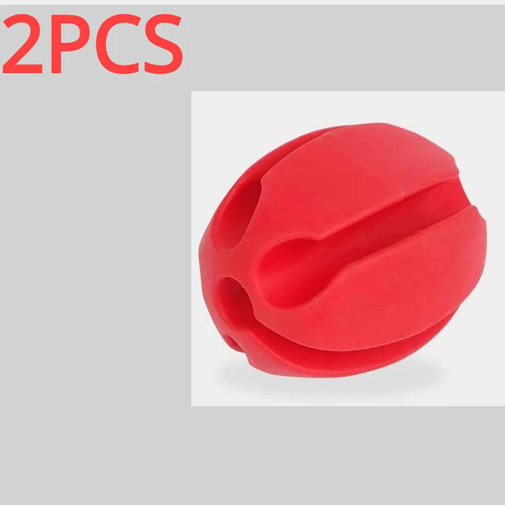 Non-Slip Silicone Rod Ball Retaining Clip Rod Holder Protector-Secure Rod Fixation Clip-Elastic Durable Anti-Drop Fishing Gear