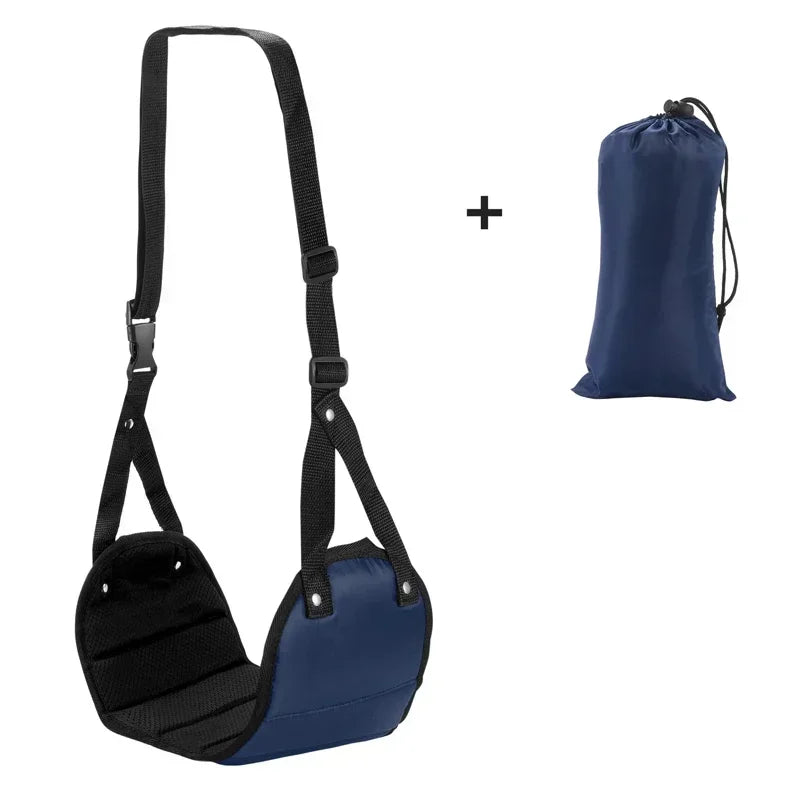 Portable Airplane Footrest,Leg Plane Travel Footrests,Foot Hammock Flight,Feet Rest Hanger for Planes,Train,Office,Car Women Men