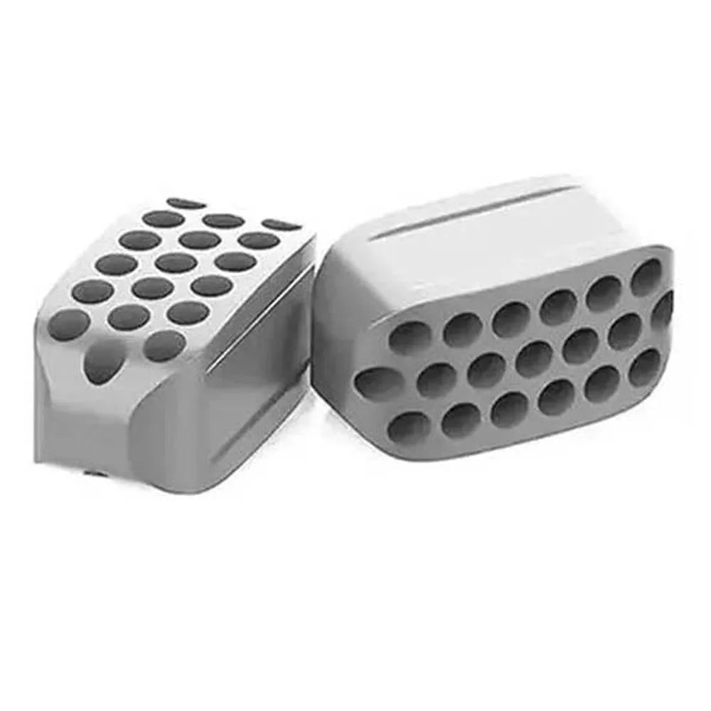 1/2Pcs Large Jaw Exerciser Fitness Jawline Muscle Training Double Chin Reducer Neck Face Slimming Mouth Jawliner Silicone Chew