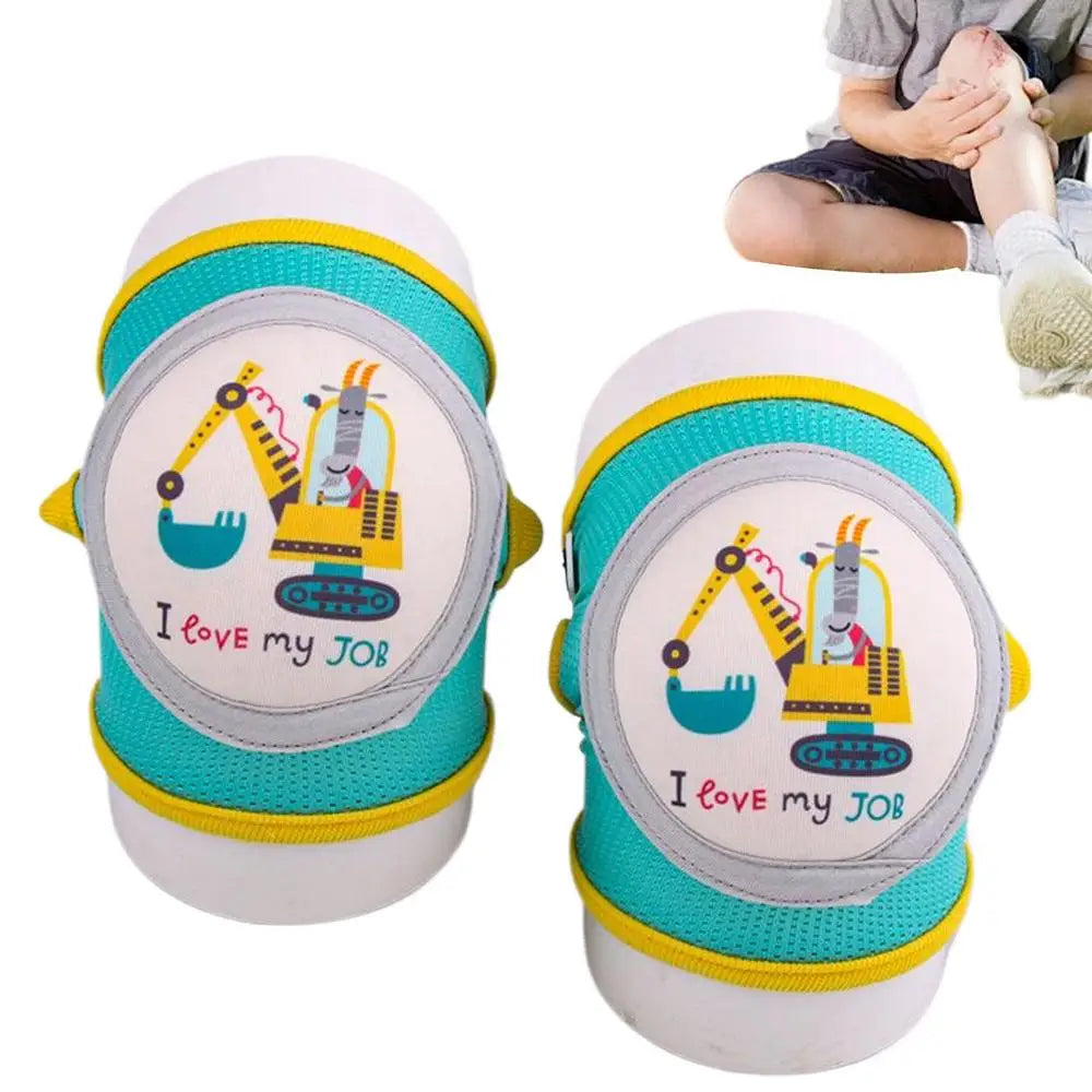 Kids Knee Pads 0-5 Years Breathable Kids Knee Brace Elastic Sleeve For Cycling Sports Girls Boys Walking Bike Outdoor Play
