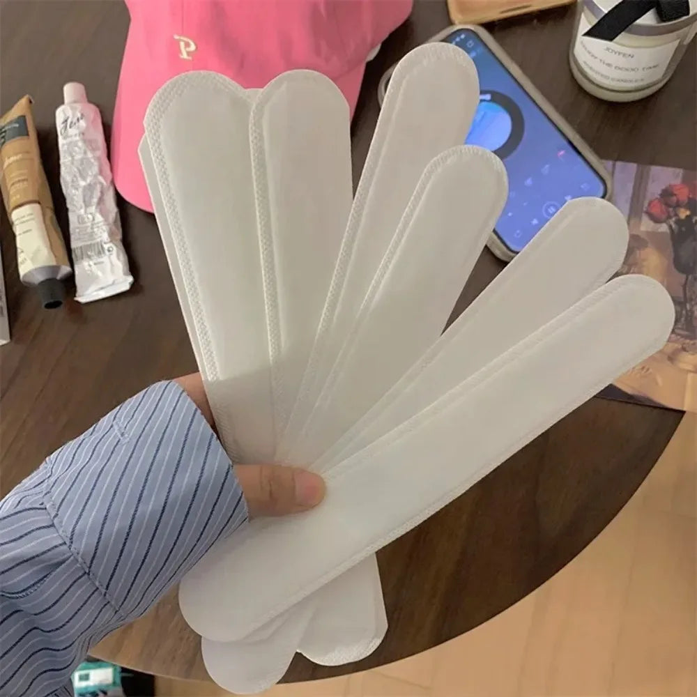 10 Pcs Invisible Hat Sweat Absorber Stickers Liner Bands Sweatband Visor Hat Size Reducer Cap Anti-dirty Strips Pads Tape