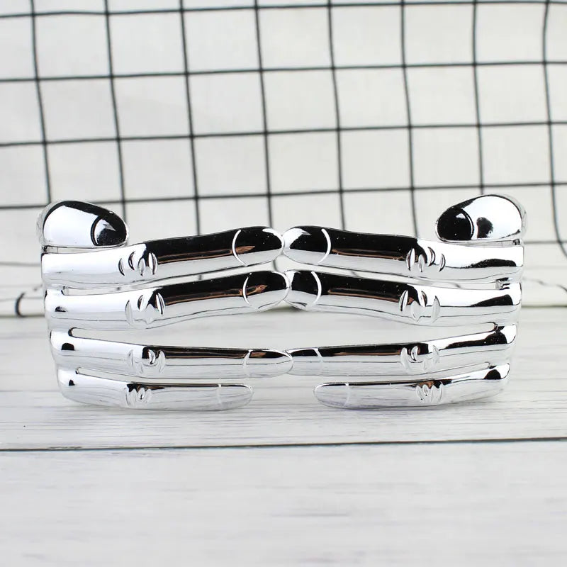 Gold Fingers Glasses Festival Points Boys  One Piece Silver Bar for Party Cosplay Extraordinary Fashion  Small Size Children's