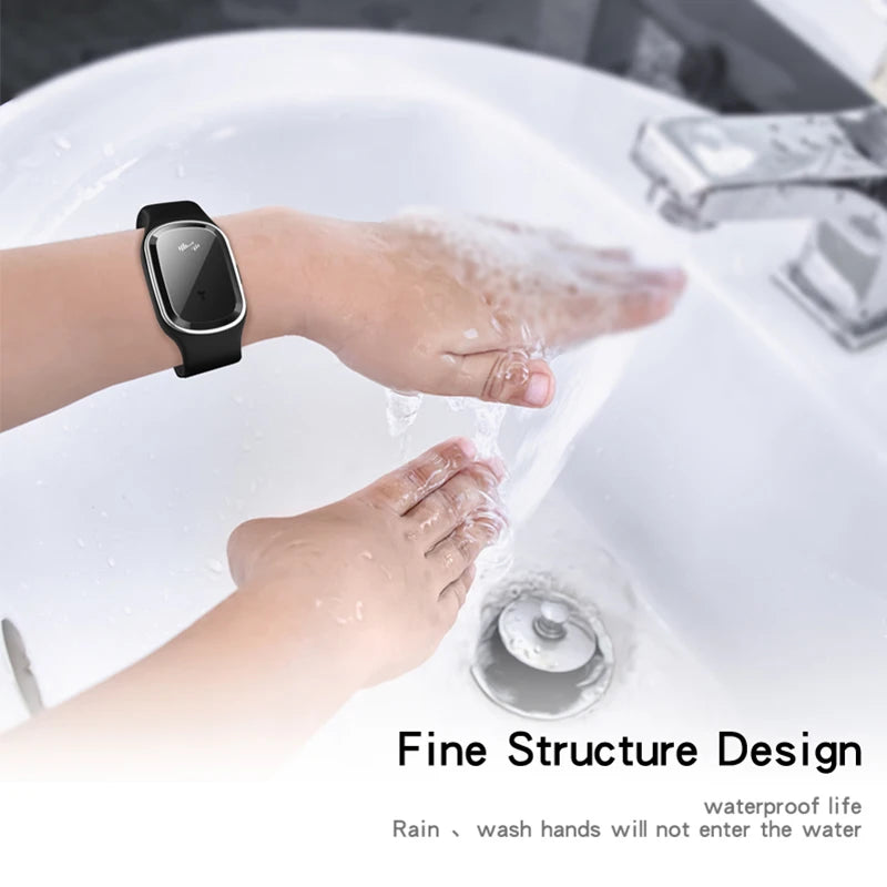 Anti-mosquito Bracelet Adjustable Mosquitoes Repeller Bracelet USB Charging Anti-mosquito Silicone Wristband For Children Adults