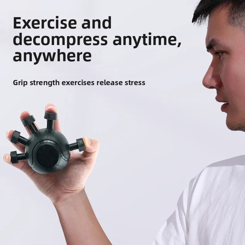 Finger Strength Trainer Decompression Venous Finger Strength Training Device Exercise Gym Accessories Hand Expander