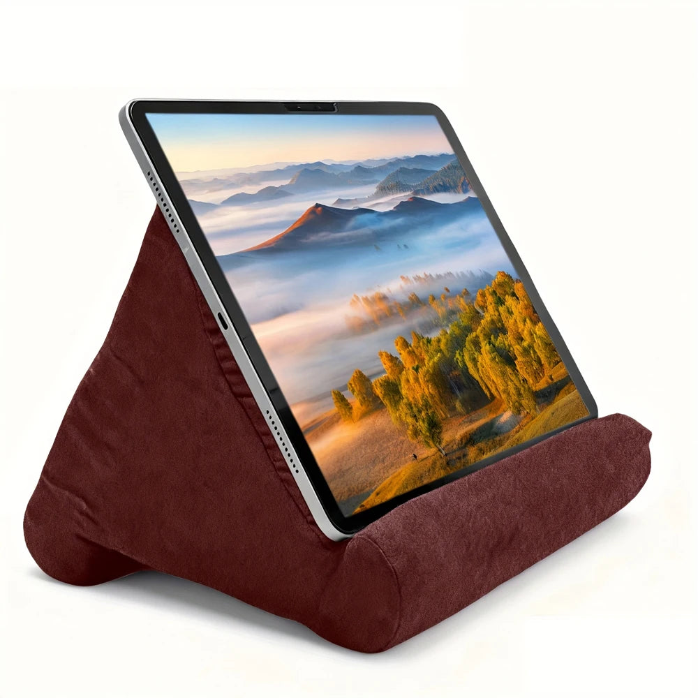 Sponge Pillow Tablet Stand Holder Pillow Pad Ultra Multi-Angle Soft Tablet Stand for Samsung Xiaomi Tablet Holder Reading Stand