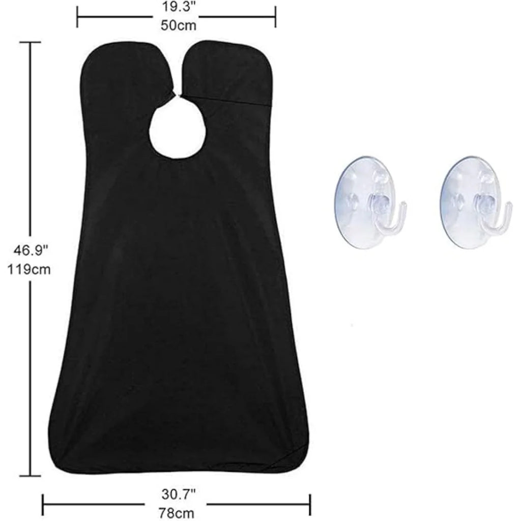 Shaving Men's Shave Beard Apron Shaving Cloth Belt Transparent Suction Cup Care Cleaning Beard Shave Apron Men's Gift