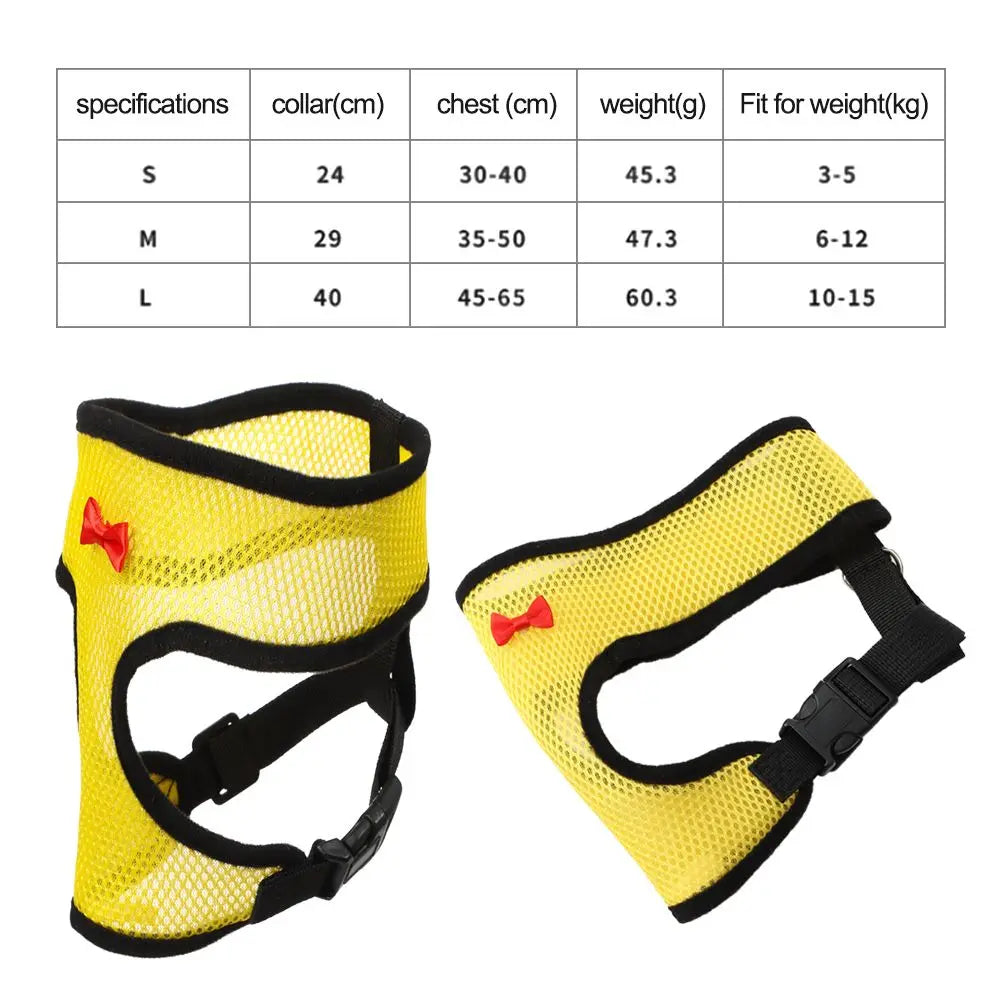 Nylon Duck Goose Poultry Supplies Hen Belt Harness Pet Matching Collars Bow Chicken Vest