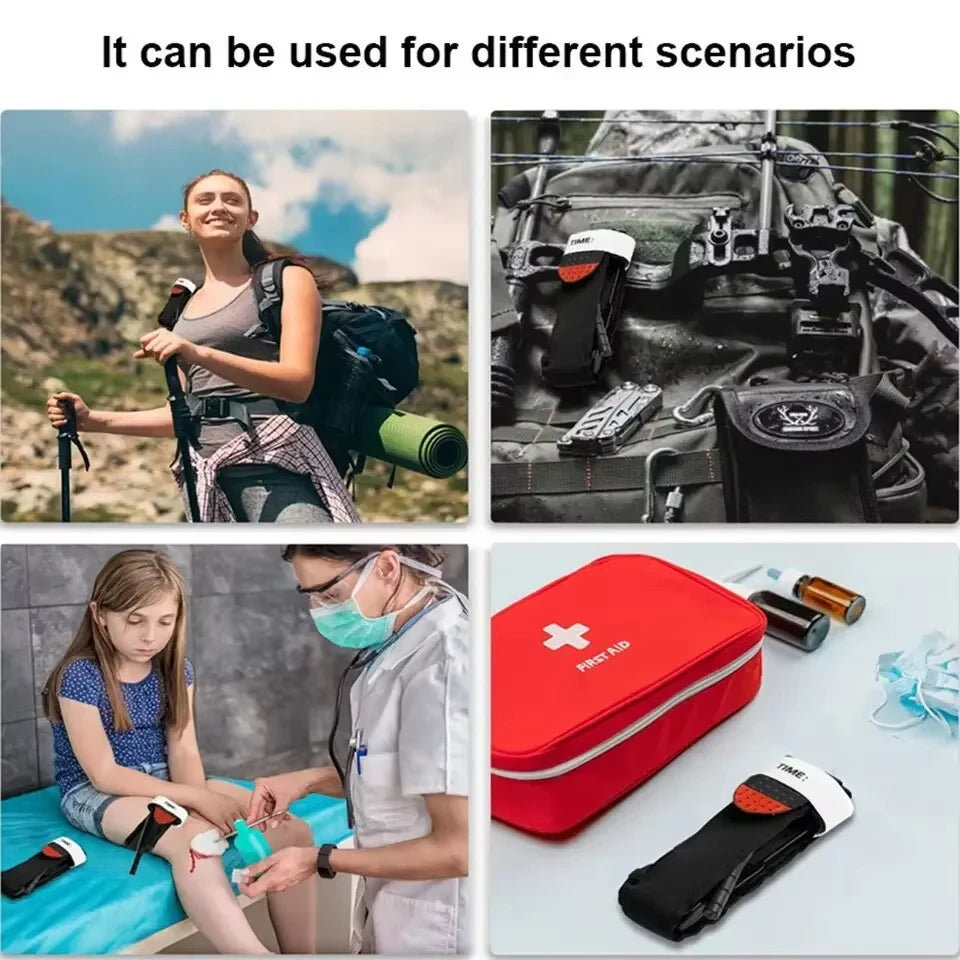 65cm/75cm/95cm Tourniquet Combat Medical Tourniquet Tactical Military Emergency With Pen First Aid Camping Equipment 1pcs