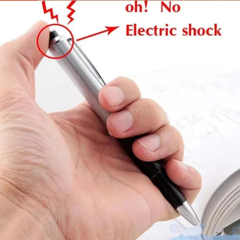 Creative Electric Shock Pen Toy Utility Gadget Gag Joke Funny Prank Trick Novelty Friend's Best Gift