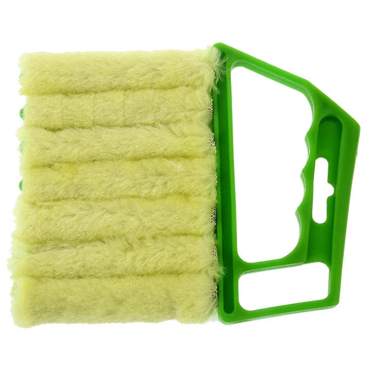 Multifunctional Blinds Window Cleaning Brush Air Conditioner Dust Removal Brush Blinds Duster Household Dust Brush for Window
