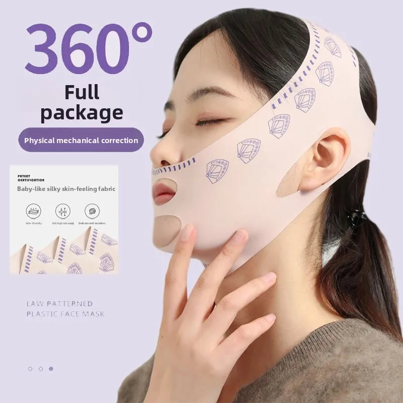 V Face Bandage for Sleeping with Face Lifting Small V Face