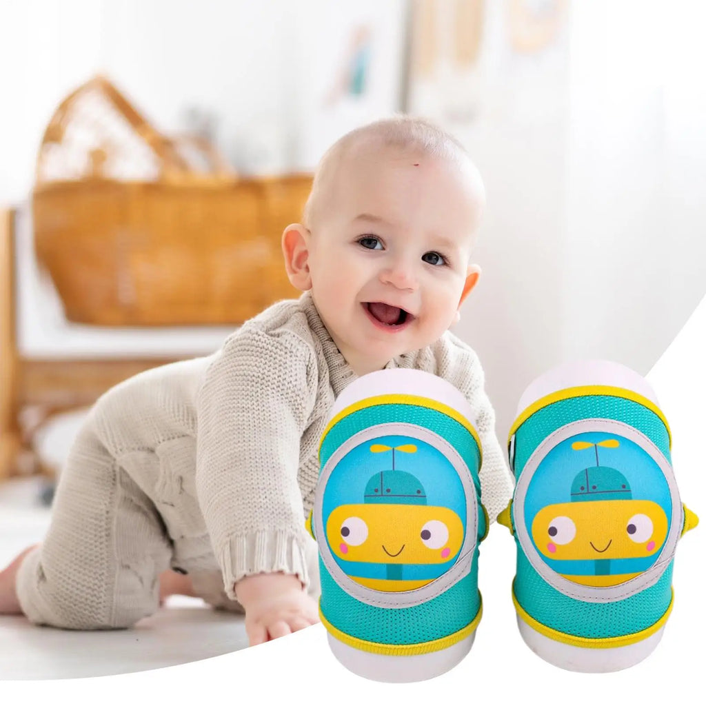 Kids Knee Pads 0-5 Years Breathable Kids Knee Brace Elastic Sleeve For Cycling Sports Girls Boys Walking Bike Outdoor Play