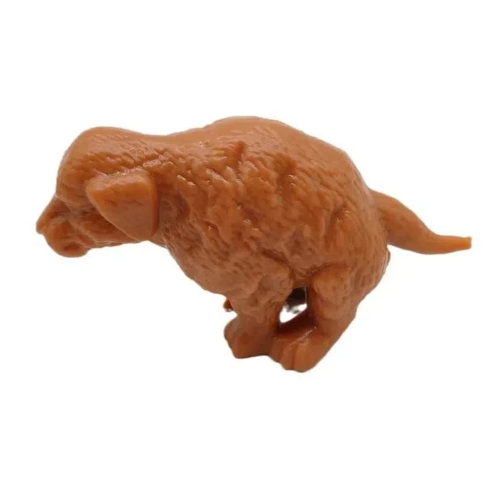 Funny Puppy Poop Toothpaste Dispenser Cartoon Squeezer Dog Butt Toothpaste Cap Creative Gag Gift Poop Toothpaste Topper Friends