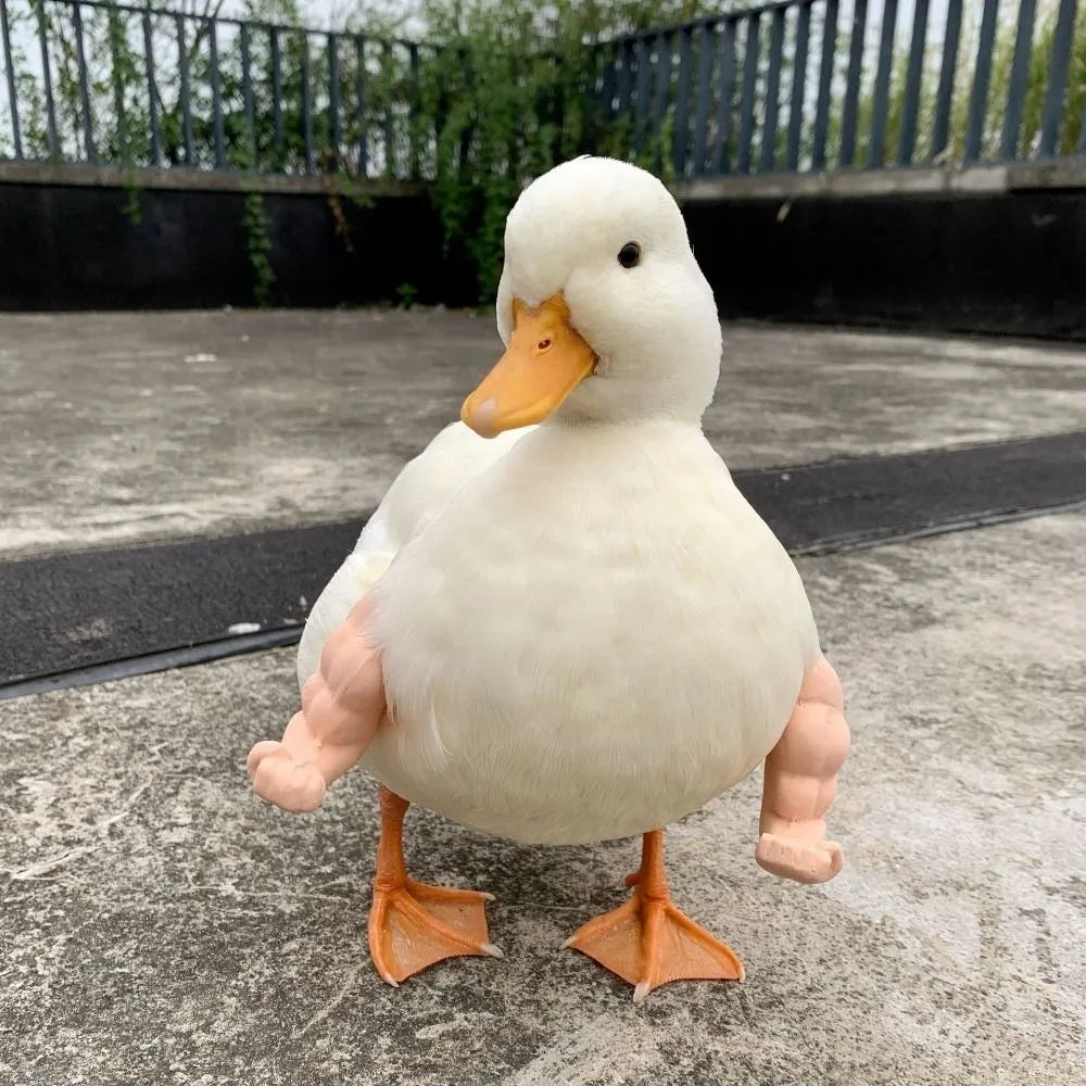 Funny Fighting Chicken Arms Toys Giant Arm Hulk Arms Chicken Forelimb Toy Novelty Artificial Chicken Arm Decoration Halloween