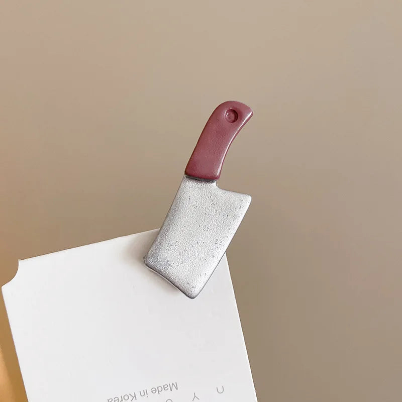 New Creative Weird Knife Hair Clips For Women Funny Hairpins Girls Hairclip Punk Barrette Hairpins Headwear Hair y2k Accessories