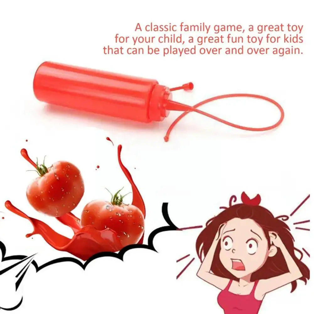 Funny Prank Ketchup Bottles Practical Jokes Tomato Sauce Prank Adult Kids Cool Toys Frightening Items Fake Ketchup Surprise Gift