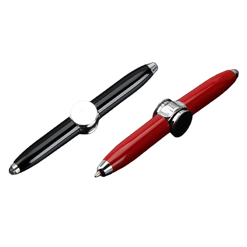 AEE7-Spinning Pen, Pen With LED Light, Writing Tool,Illuminated Tip Pen, Ballpoint Pen For Lighting For Writing In The Dark