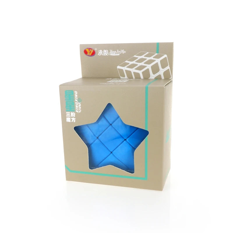 Yongjun Star Pentagram Cubes Shaped Plastic Magic Cube Educational Toys Children's Gifts Educational Toys