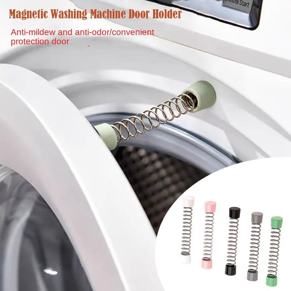 Durable Ventilated Laundry Door Safety Lock Anti Mold Magnetic Washer Door Prop Washing Machine Door Holder