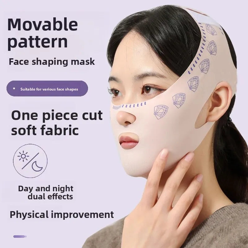 V Face Bandage for Sleeping with Face Lifting Small V Face