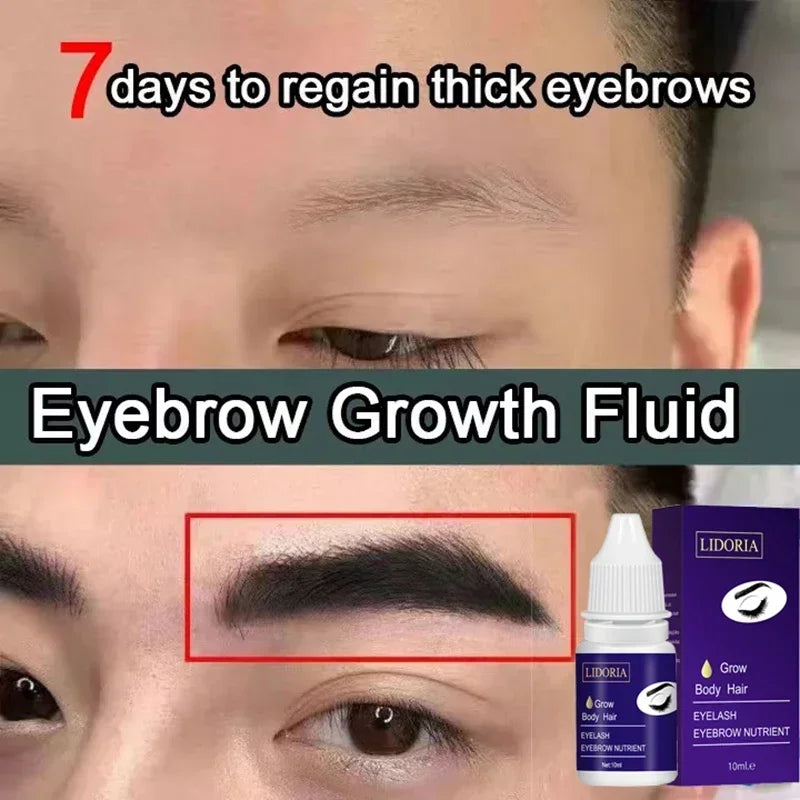 Eyelashes Eyebrow Growth Serum Nourish Liquid Extension Intensive Lengthen Follicles Hairline Lashes Enhancer Thick Growth Serum