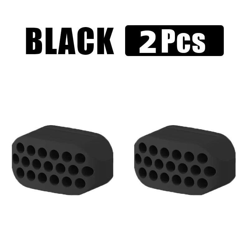 1/2Pcs Large Jaw Exerciser Fitness Jawline Muscle Training Double Chin Reducer Neck Face Slimming Mouth Jawliner Silicone Chew