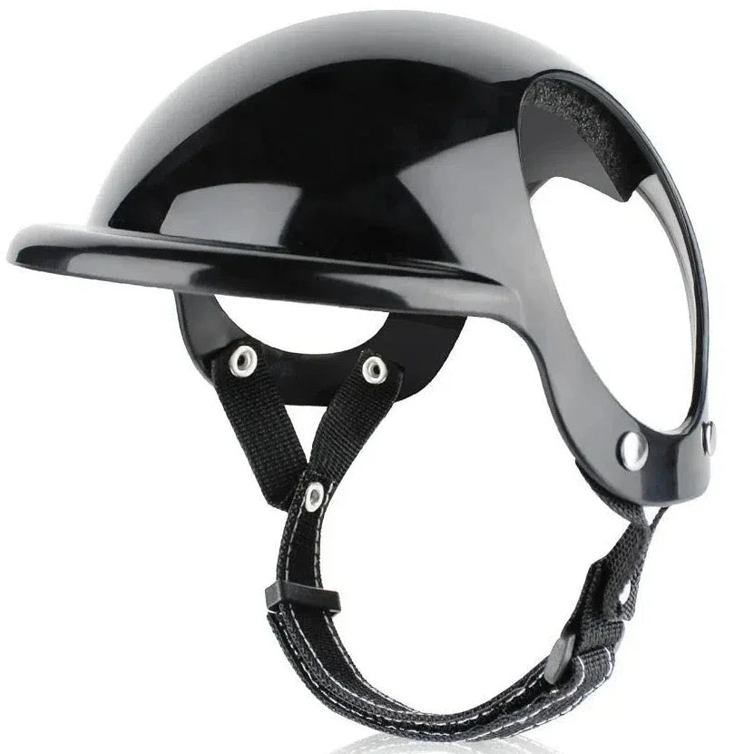 Cute Cat Headwear Dog Helmets with Ear Holes Adjustable Strap Pet Helmet Hat Hard Hat Photo Props Pet Ridding Cap Pet Supplies