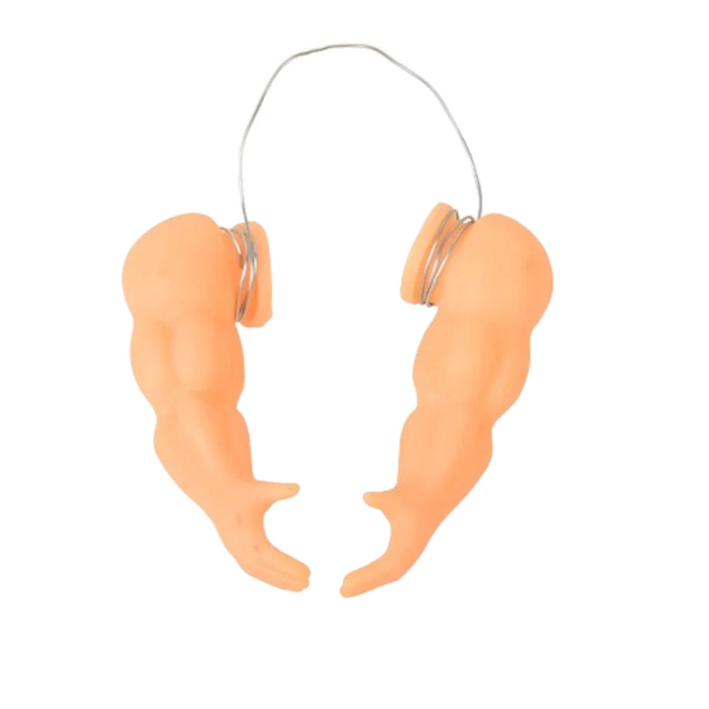 Funny Fighting Chicken Arms Toys Giant Arm Hulk Arms Chicken Forelimb Toy Novelty Artificial Chicken Arm Decoration Halloween