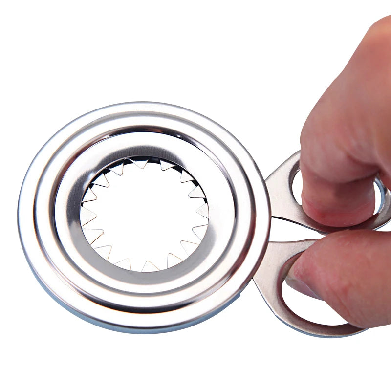 Stainless Steel Boiled Egg Shell Topper Cutter Snipper Opener Kitchen Gadget Home Essential Egg Cracker Stripper Cooking Tool