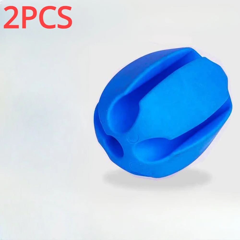 Non-Slip Silicone Rod Ball Retaining Clip Rod Holder Protector-Secure Rod Fixation Clip-Elastic Durable Anti-Drop Fishing Gear
