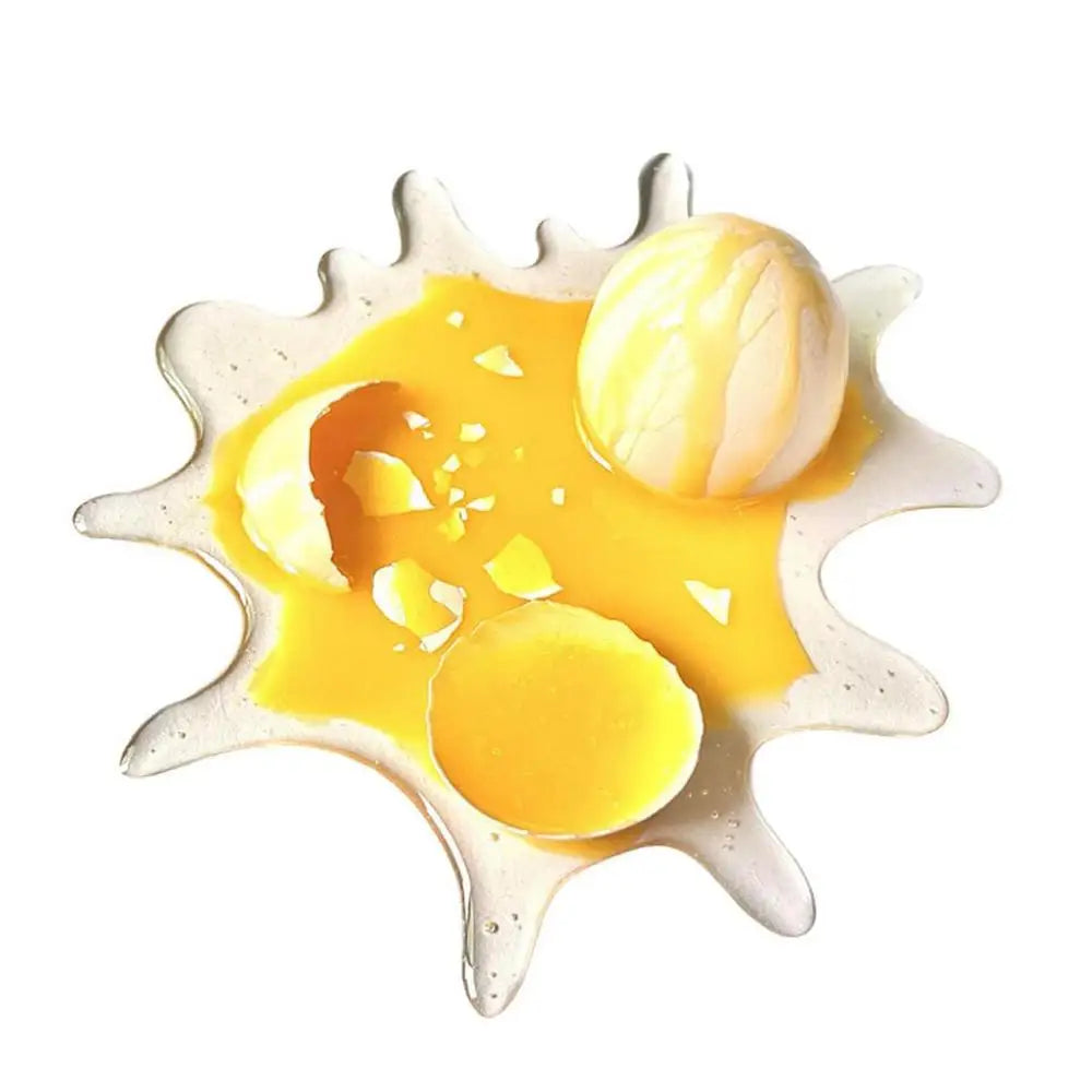 Broken Egg Phone Holder Creative Desk Phone Holder Funny Ugly Egg Prank Phone Stand Decoration Funny Spoof Mobile Holder