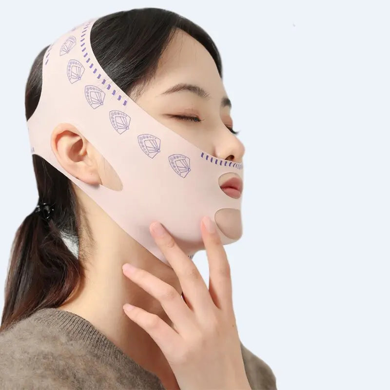 V Face Bandage for Sleeping with Face Lifting Small V Face