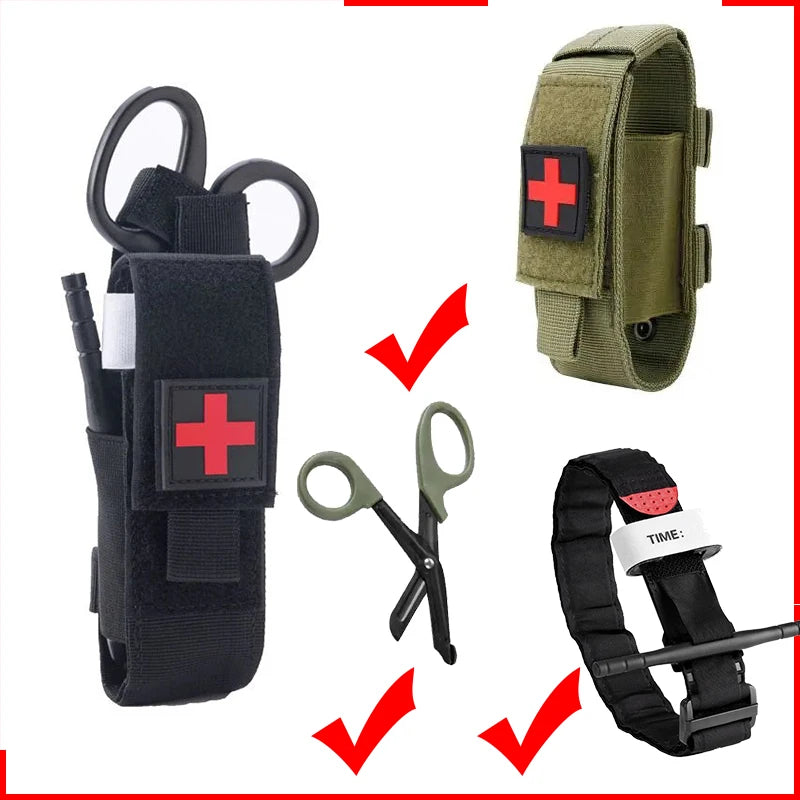 65cm/75cm/95cm Tourniquet Combat Medical Tourniquet Tactical Military Emergency With Pen First Aid Camping Equipment 1pcs