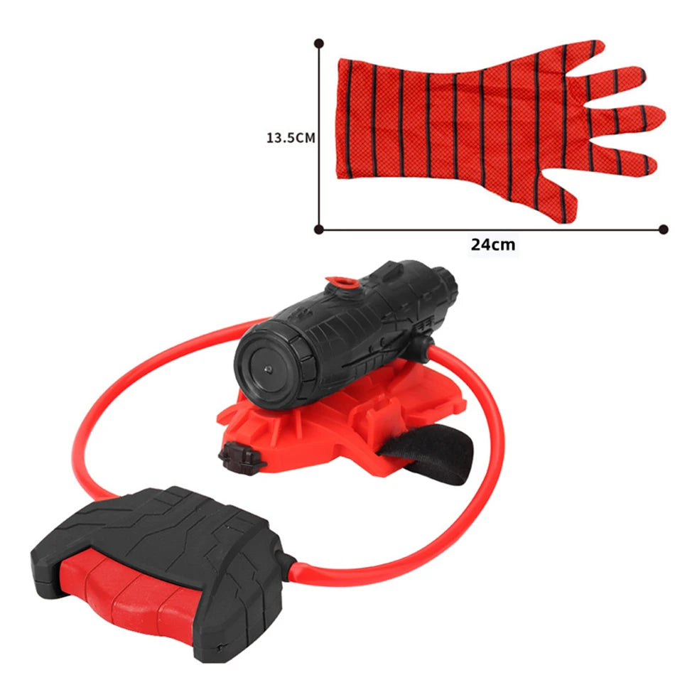 UNGH Spider Launcher Water Gun Summer Summer Beach Wrist Shooting Game Toy Plastic with Gloves For Children Water Fight Game
