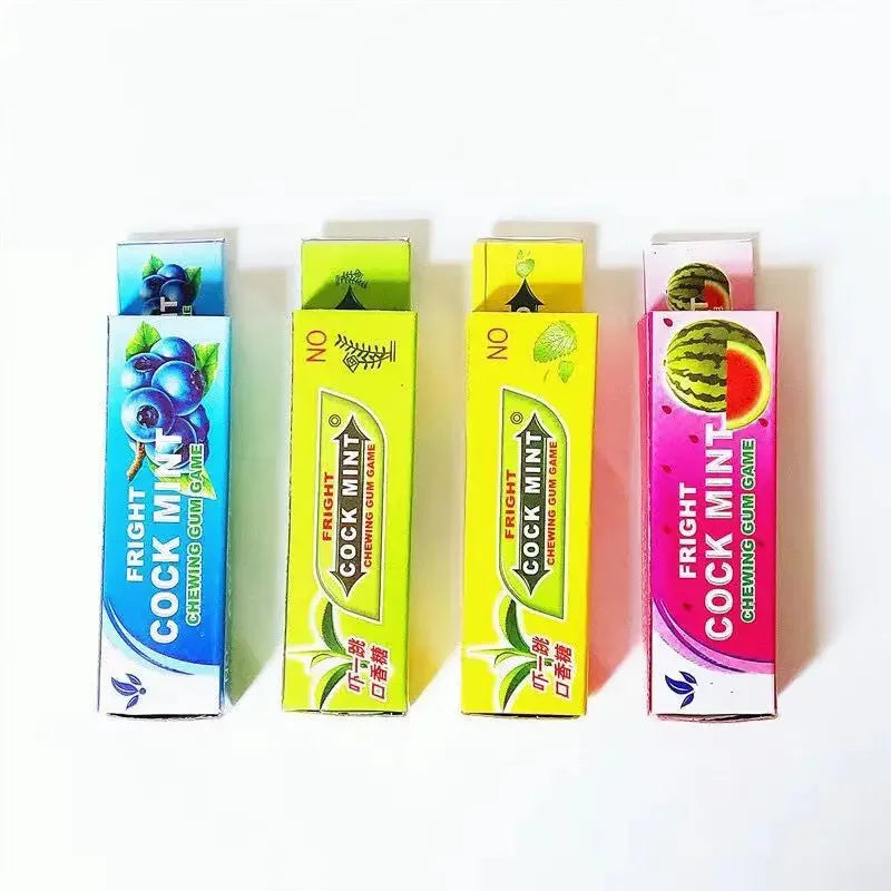2PCS Joke Chewing Gum Shocking Toy Prank Trick Gag Cockroach Gum Farce  Gifts for Boyfriend Novelty