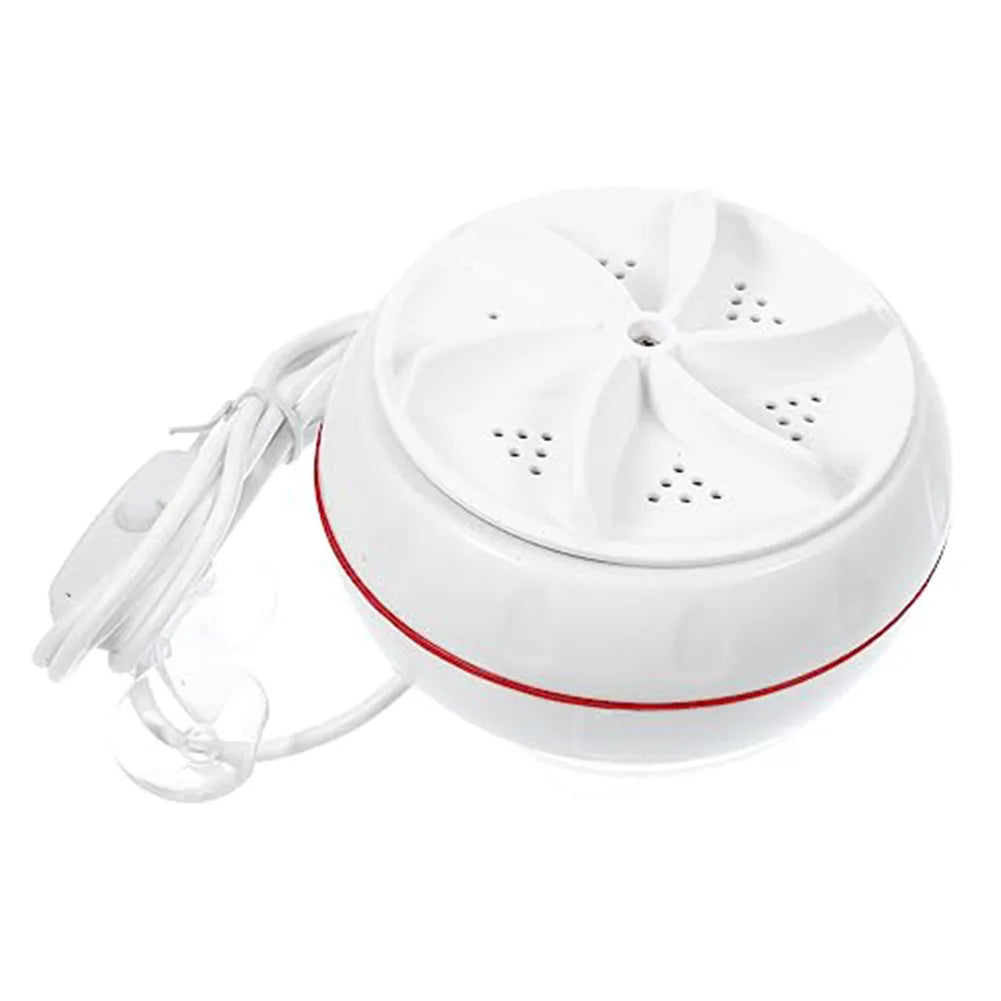 Mini Portable Washing Machine Turbocharging Lazy People Wash Socks USB White ABS Mini Portable Washing Machine Major Appliances
