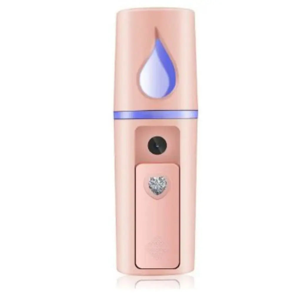 Mini Nano Mist Sprayer Cooler Facial Steamer Humidifier USB Rechargeable Face Moisturizing Nebulizer Beauty Skin Care