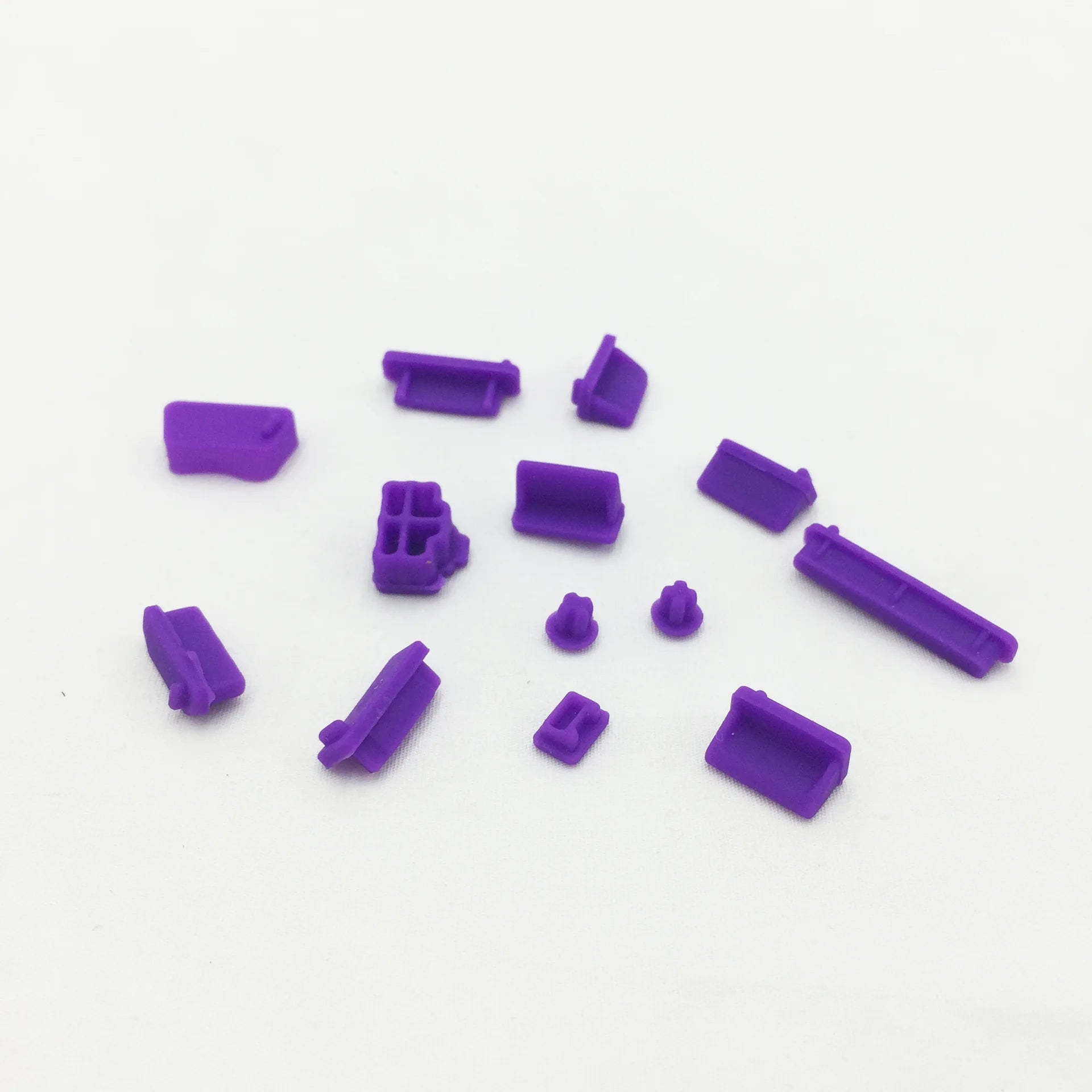 16Pcs/set Universal Anti Dustproof Notebook Port Plug Silicone Protector USB Elastic Laptop Computer Cover Stopper