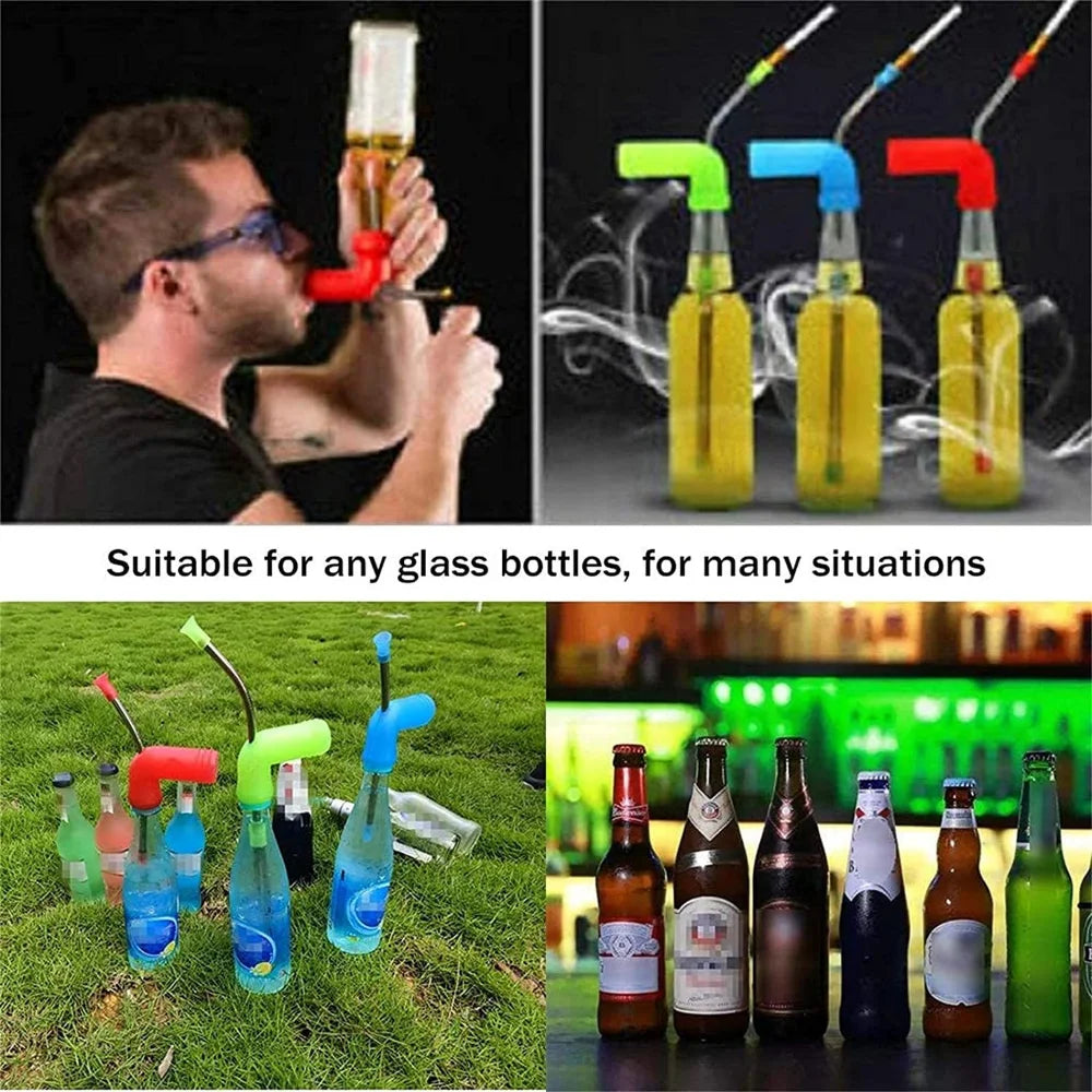 Beer Snorkel Can Drinking Funnel Bong Bucks Hens Straw Games Hens Bucks Bar Party Entertainment