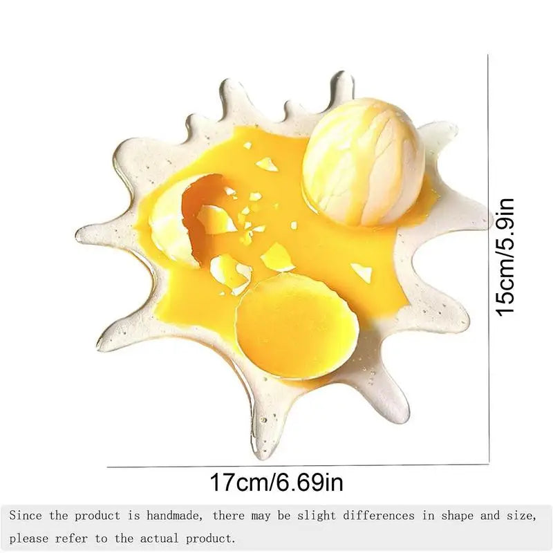 Broken Egg Phone Holder Creative Desk Phone Holder Funny Ugly Egg Prank Phone Stand Decoration Funny Spoof Mobile Holder