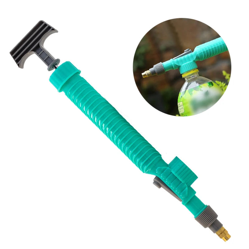Handheld High-Pressure Air Pump Sprayer with Adjustable Nozzle - Mosquito and Insect Mister for Outdoor, Power-Free & Energy-Fre