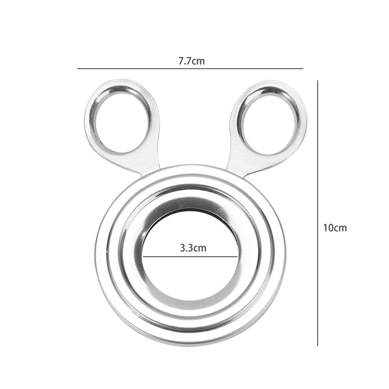 Stainless Steel Boiled Egg Shell Topper Cutter Snipper Opener Kitchen Gadget Home Essential Egg Cracker Stripper Cooking Tool