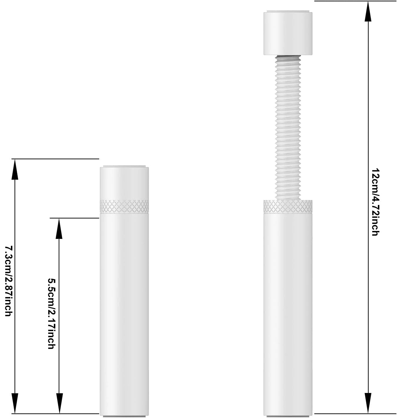 GPUHOLD Aluminum White GPU Holder Support Bracket - Anti-Sag Stand Video Card Holder for Graphics Card Sag Holder Bracket