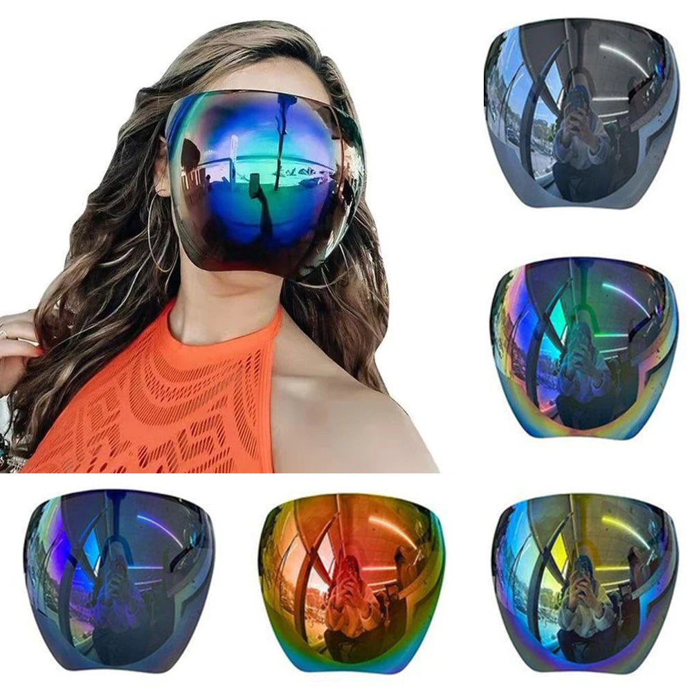 Full Face Protective Faceshield Glasses Goggles Women Men Sunglasses Covered Spherical Lens Anti-Spray Safety Sunglasses Men