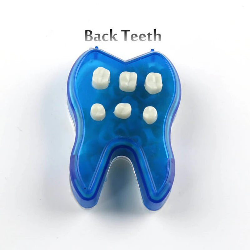 TJDent Dental Resin Temporary Crown Kit Anterior Molar Posterior Teeth Veneers Dentistry Material Tooth Whitening Tools