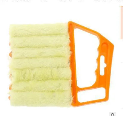 Multifunctional Blinds Window Cleaning Brush Air Conditioner Dust Removal Brush Blinds Duster Household Dust Brush for Window