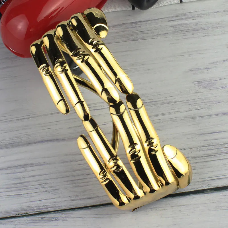 Gold Fingers Glasses Festival Points Boys  One Piece Silver Bar for Party Cosplay Extraordinary Fashion  Small Size Children's
