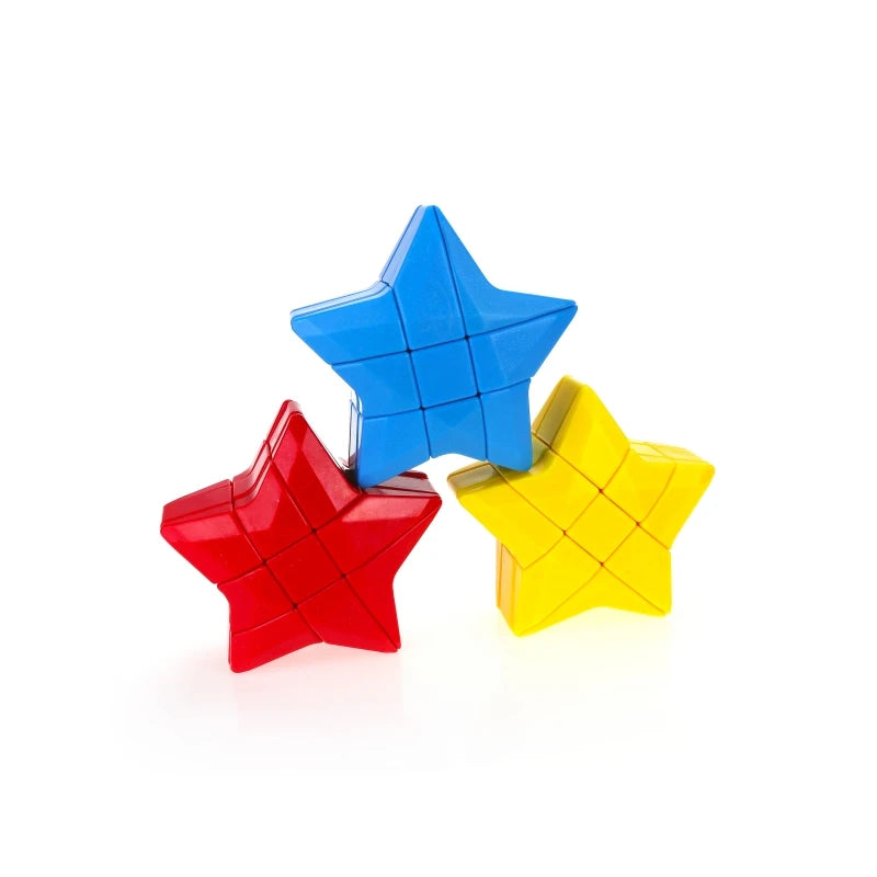 Yongjun Star Pentagram Cubes Shaped Plastic Magic Cube Educational Toys Children's Gifts Educational Toys