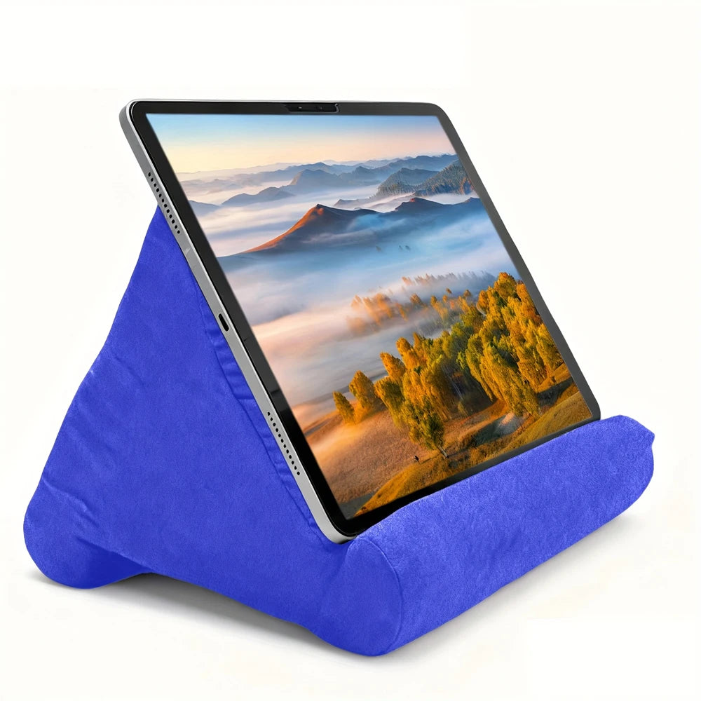Sponge Pillow Tablet Stand Holder Pillow Pad Ultra Multi-Angle Soft Tablet Stand for Samsung Xiaomi Tablet Holder Reading Stand